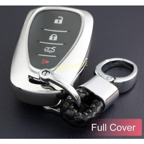 For Chevrolet Chevy Smart Car Key Chain Ring Fob Case Cover Accessories