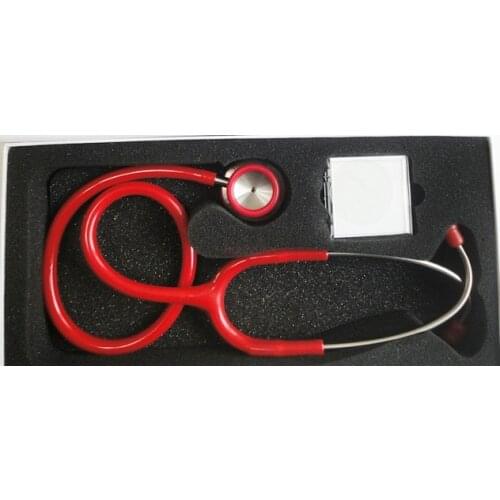 Stainless steel stethoscope double-sided doctor home professional multi-function fetal heart