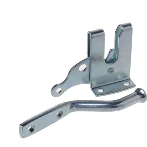 Electroplated Steel Auto Door Bolt Lock Hasp Latch for Garden Fence Pasture Farm