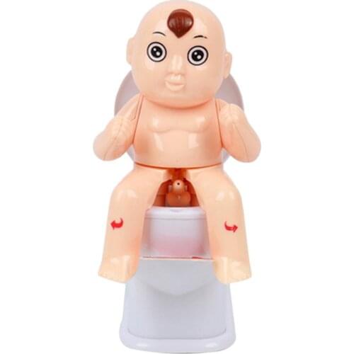 Squirt Joke Toy Toilet Pee Boy Water Spray Trick Funny Gag Toy Kid Toilet Water Spray Toy Prank Joke Funny Toy Gag