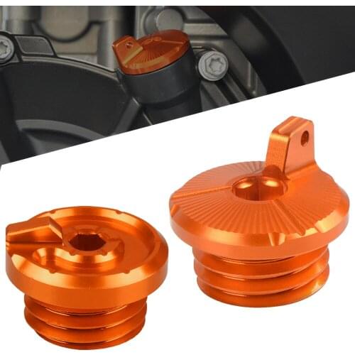 Motorcycle CNC Reservoir Cup Engine Oil Filter Cover Cap For 990 SMR 2012-2014 990 SMT 2008 Super (All Years) GT