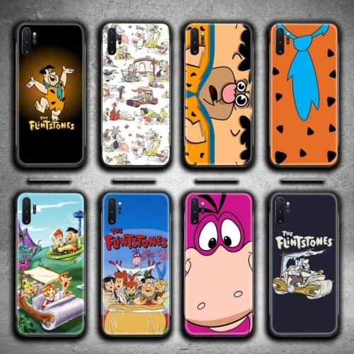 Cute Cartoon Flintstones Phone Case For Samsung Galaxy Note20 ultra 7 8 9 10 Plus lite M51 M21 M31 J8 2018 Prime