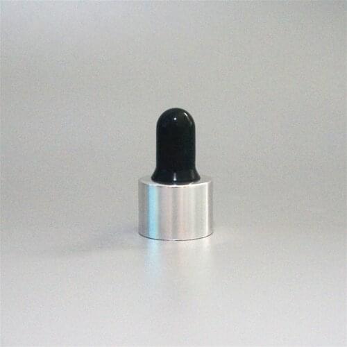 5/10/15/20/30/50/100ml Reusable Brown Essential Oil Bottle Black Rubber Head Dropper Silver Cap Glass Cosmetic Container