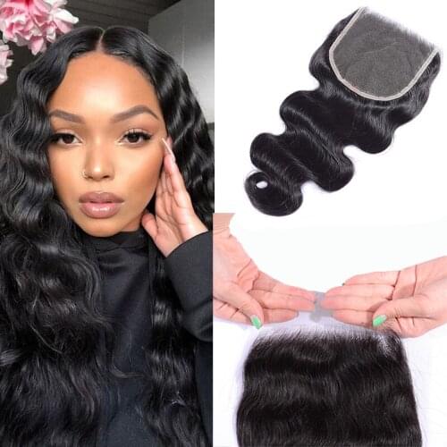 Osolovely Hair Invisible HD Lace Frontal Closure 5x5 HD Lace Closure With Baby Hair Straight Remy Human Hair