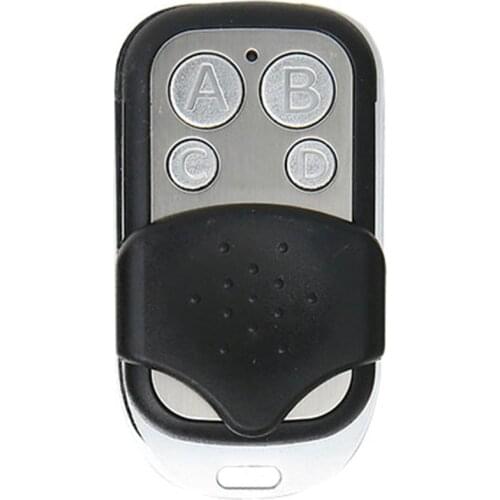 Door Key Controller 4 Channel Wireless RF Remote Control ABCD 433 MHz Universal Electric Gate Garage Remote Key Fob Controller