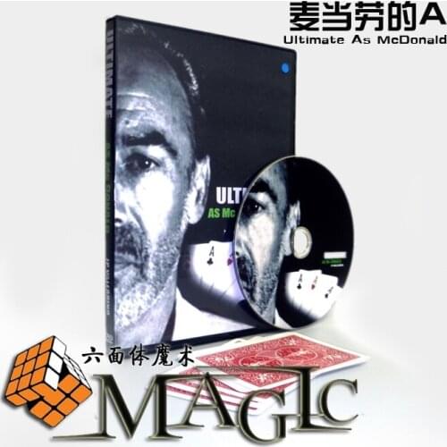 Ultimate As Mc Donald JP vallarino / close-up stage street card magic tricks products wholesale free shipping