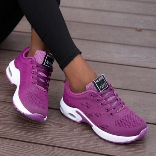Womens Breathable Running Shoes Outdoor Light Weight Sports Casual Walking Vulcanized Shoe Comfortable Tenis Feminino Shoes
