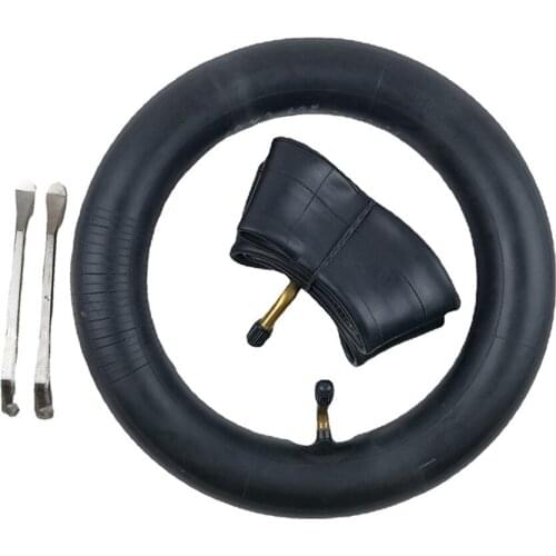 2 Pcs 10 Inch Rubber Inner Tube 10X2.125 With Tire Lever Electric Scooter Tyrewith Installation Removal Tool Hoverboard Parts