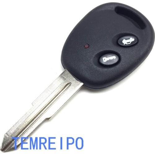 20pcs/lot 2 Buttons Remote Key Shell Uncut Right Blade For Chevrolet Lova Epica Spark Avoe Car Key Blanks Case