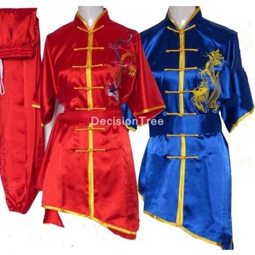 2021 unisex traditional chinese clothing wushu taichi kungfu uniform tai uniforms exercise clothing chinese warrior costume