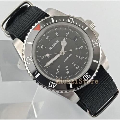 40mm black Canvas nouvelle automatic mens mode faux chronographe Classique pour Cristaux Montres montre Cadea Montre-Bracel