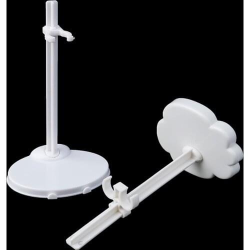 5 Pcs Doll Accessories Holder Model Display Mannequin Stands Waist Support DIY Prop for 1/8 16cm Doll