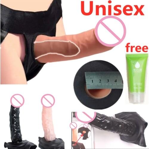 Unisex Dildos Wear Pants for Women Men Lesbian Masturbation Tools Strap On Penis Suction Cup Big Dick Adult Anal Sex Toys