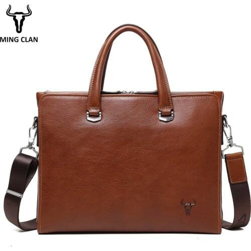 FAMOUSFAMILY Mens Brown Bags