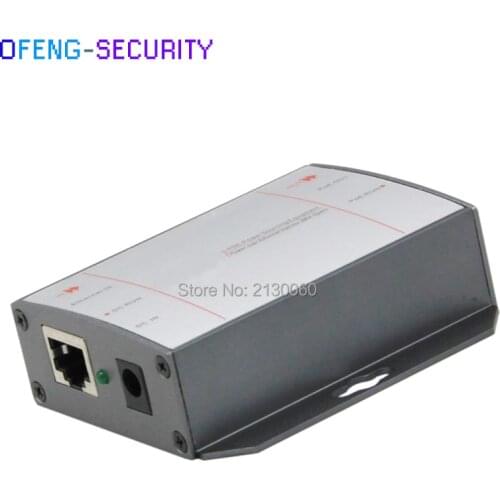 POE Injector 10/100M Single Port with 2x 10/100M RJ45 Ports and 1x DC Input Port(DC 12~32V). Each PoE Port Power is 15.4W