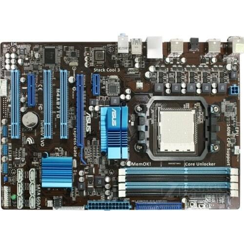 Used,for Asus M4A87TD Desktop Motherboard 870 Socket AM3 DDR3 SATA3 USB2.0 ATX