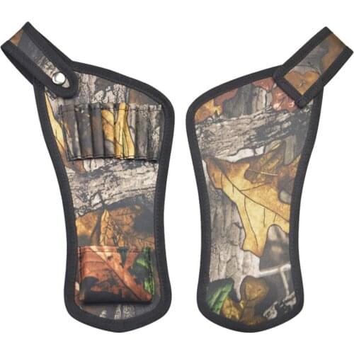 1pcs Archery Crossbow Arrow Quiver Durable Hip Pocket Quiver Waist Hanged Quiver Holds 8 Pcs Arrows