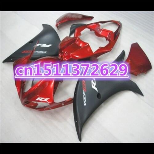 Hot ABS Fairing kit for YZF R1 09 10 11 red black YZF-R1 09-11 YZF1000 R1 09 10 11 YZF R1 2009 2010 2011 Body Kits