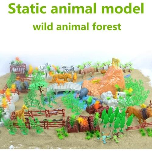 Static animal model, wild animal forest, childrens toys,,environmentally friendly plastic,educational toy,free shipping