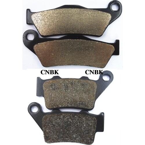 Brake Pads Set for BENELLI BX 449 CROSS BX449 07-10 450 BX450 07-09 505 Enduro BX505 08-12 HIGHLAND V2 950 Motard Outback 00- 04