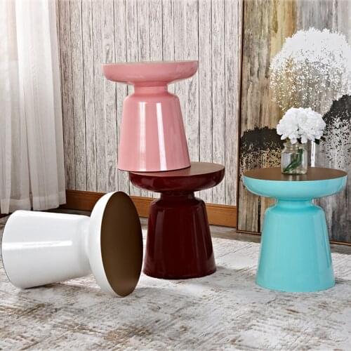 Martini colorfull sidetable metal baking bedside table fashional coffee table tea table home decoration small furnitures