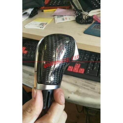 QDAEROHIVE DSG carbon fiber gear knob head gear shift knob for VW passat CC Golf 6 GTI Jetta MK6 GLI Scirocco