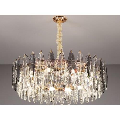 Modern LED Crystal Pendant Lights Lighting Living Room Bedroom Restaurant Crystal Lamp Luxury Atmospheric Indoor Decor Lighting