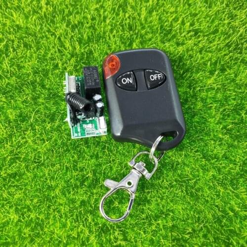 Universal DC 12V mini wireless remote control switch system 2A relay Security alarm/door lock switch/light sign