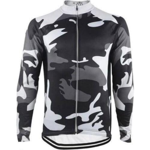 HIRBGOD 2020 New Camouflage Mens Cycling Jersey Team Sport Long Sleeve Bike Shirt MTB Mountain Road Bicycle Top Ciclismo,HK680