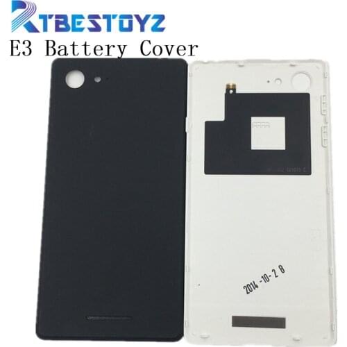 RTBESTOYZ Back Cover For Sony Xperia E3 D2203 D2206 Back Battery Cover Housing Door Rear Panel Case With NFC