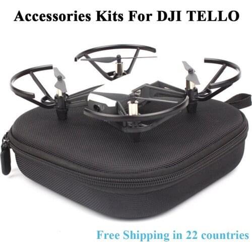 Propeller Guards for DJI TELLO Accessory Propellers for DJI TELLO Sticker Storage Bag Carrying Case for DJI TELLO