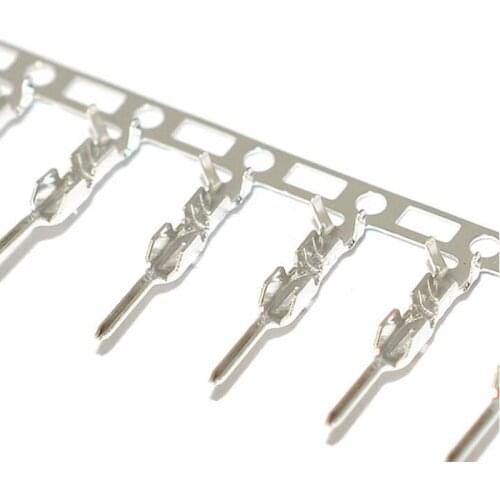 10000pcs 2.54mm Male Crimp Pin Connector 2.54 Pitch XH2.54 Terminal Plug Connectors XH Wire Cable Housing Crimp Pins