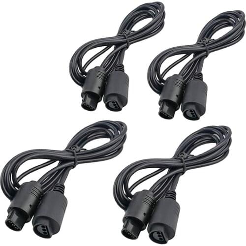 4 Pack 6Ft N64 Controller Extension Cable Cord for Nintendo 64 N64 Controller