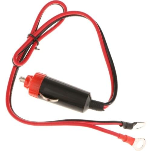Automotive Lighter 12 Volts 10A Male Plug Adapter Power Supply