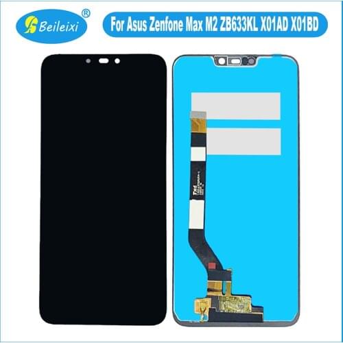 For Asus Zenfone Max M2 ZB633KL X01AD X01BD LCD Display Touch Screen Digitizer Assembly For Asus Zenfone Go ZB500KG / ZB500KL