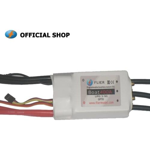 Flier 3-16s super HV Controller 400A ESC for marine