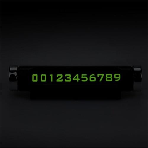 Temporary parking phone number plate for Citroen C4 CACTUS C5 C3 C4L Peugeot 508 301 2008 3008 408