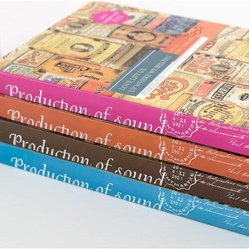 Retro Creative Notebook Exquisite Diary Book Unique Appearance Design Office Work Notebook Material Escolar Papelaria