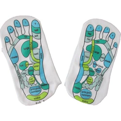 Acupressure Reflexology Socks for Women Men Physiotherapy Massage Feet Reflexology Foot Point Sock Relieve Tired Health Care