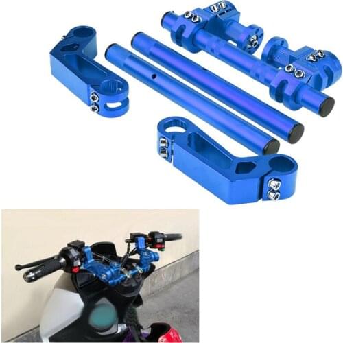 Universal 7/8" 22mm Handlebar Foldable Removable CNC Refitting Handlebars for Motorcycles for Ktm 02 Gsxr600 Yamaha Mt07 Pcx125