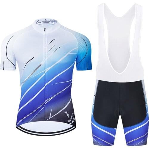 2021 Summer CUSROO Cycling Jersey Set Breathable MTB Bicycle Cycling Clothing Mountain Bike Wear Clothes Maillot Ropa Ciclismo