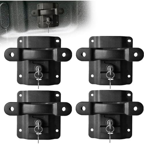 4pcs Boxlink Tie Down Anchors with Plates Brackets Compatible for F150 F250 F350 2015-2020