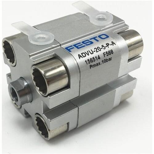 ADVU-20-5/10/15/20/25/30/35/40/45/50-A-P-A FESTO Compact cylinders pneumatic cylinder ADVU series