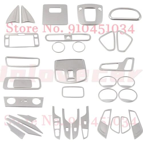 Car Interior Accessories Cover Trim For Hyundai Kona Encino Kauai 2017 2018 2019 2020 Air Conditioning Window Switch Styling