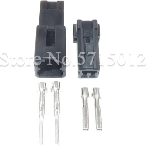 2 Hole 174057-2 174056-2 car speaker plug tweeter plugs auto electric harness female male connector socket for Mazda