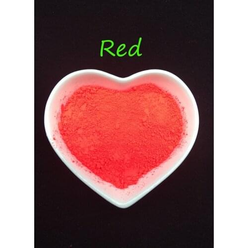 Nail Art Glitter Red Colors Women Nails Tips Glitter Pigment Decorations Fluorescent Glimmer Neon Nail Powder,not glow powder