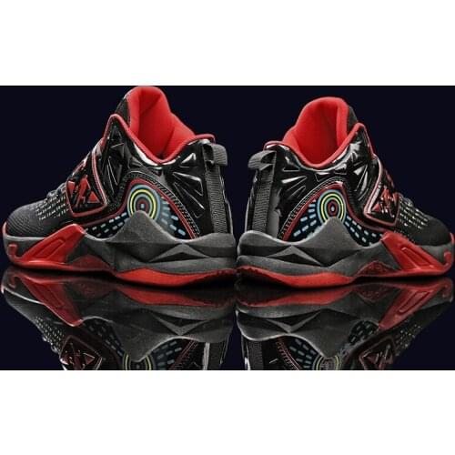 Brand Couple Sneakers Men Air Cushion Basketball Shoes Retro Women Breathable Mesh Leather Sports Shoes Male High-top Shoes New