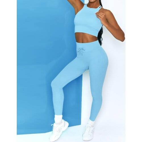 CXUEY Outdoor Running Gym Overalls High Neck Shoulder Strap Sport Outfit Workout Clothes for Women Yoga Fitness Suit Sportswear