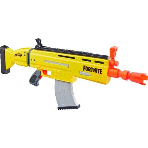Fortnite AR-L Nerf Elite Dart Blaster Original Brand and Product Kids Safe Soft Bullet Gun Gift for Children and Adults