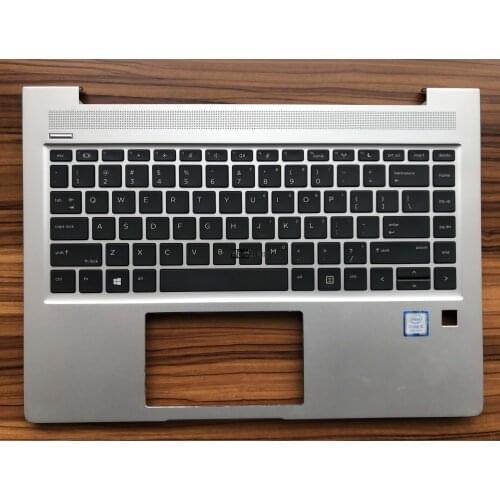 New Original Palmrest for HP Probook 440 G6 445 G6 Top Cover with US Backlit non-backlit Keyboard L44589-001 L44589-001 Sliver